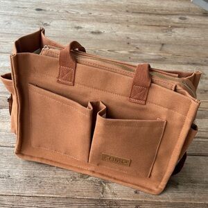 ZHMO Tan Carmel Canvas Bag. Brand new condition.